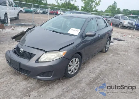 2009 Toyota Corolla Le z USA, uszkodzony, nr VIN JTDBL40E89J015453
